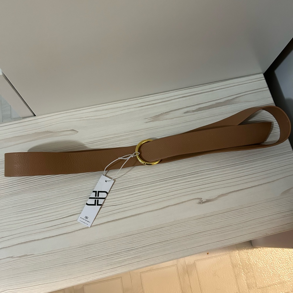 B-Low The Belt Tan Wrap Belt